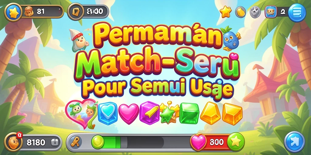 Gameplay <strong>8180</strong> yang seru dengan tantangan mencocokkan objek.
