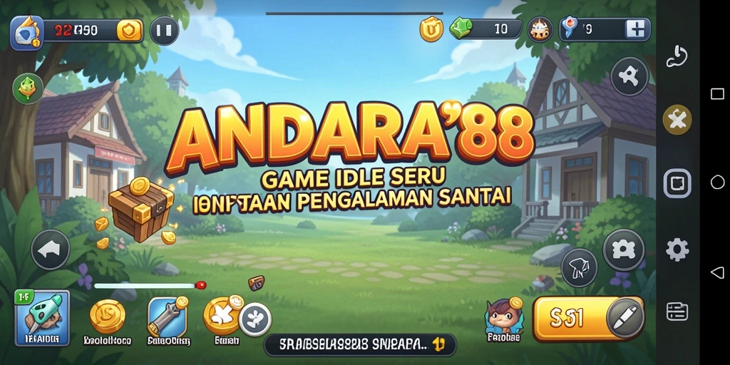 Tampilan gameplay yang santai dan menyenangkan dari ANDARA88.