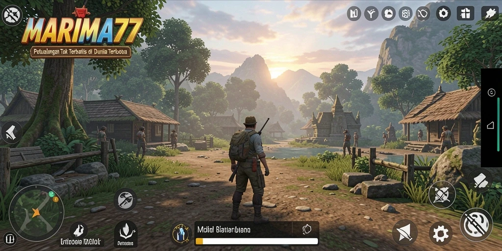 Gameplay seru dalam dunia terbuka yang luas dan dinamis.