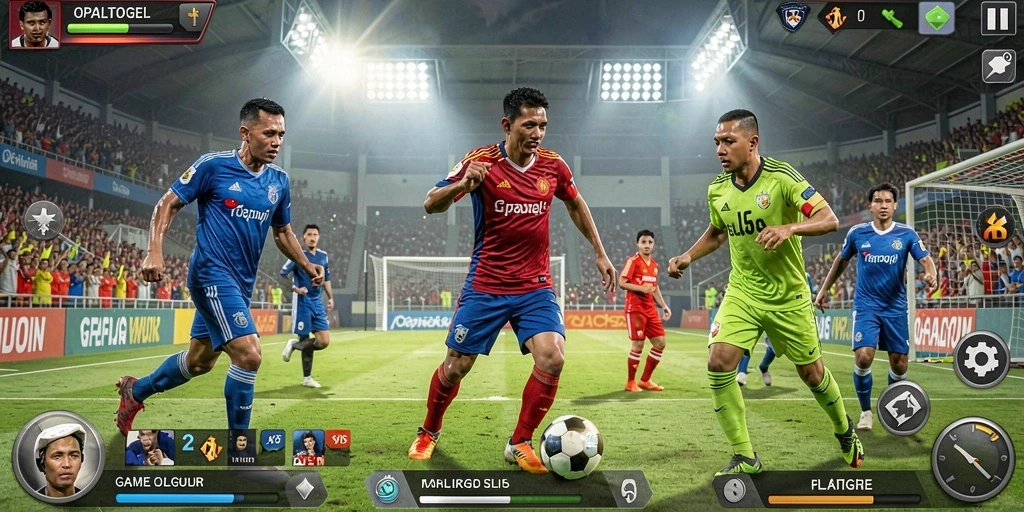 Tampilan permainan seru dalam OPALTOGEL yang memukau.