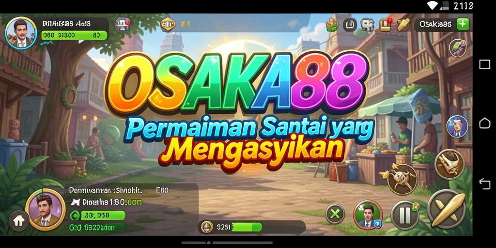 Tampilan gameplay <strong>OSAKA88</strong> yang menarik dan penuh warna.