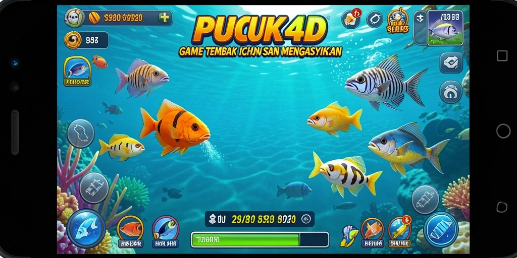 Tampilan gameplay PUCUK4D yang penuh warna dan seru.